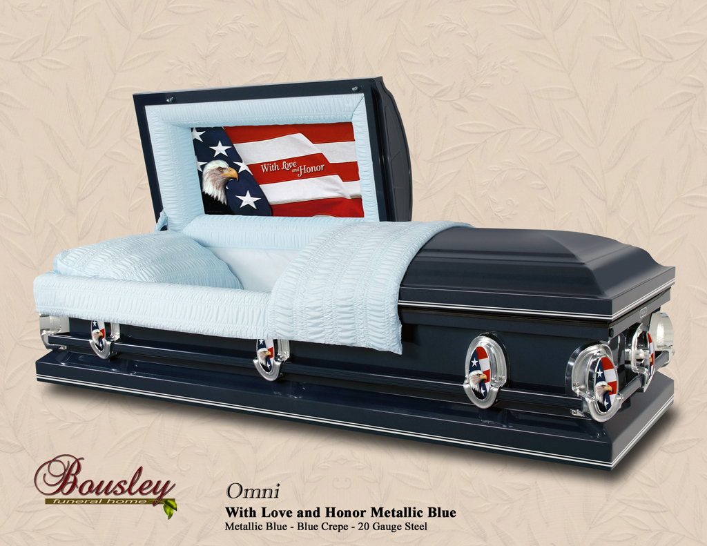 Omni With Love and Honor Metallic Blue P